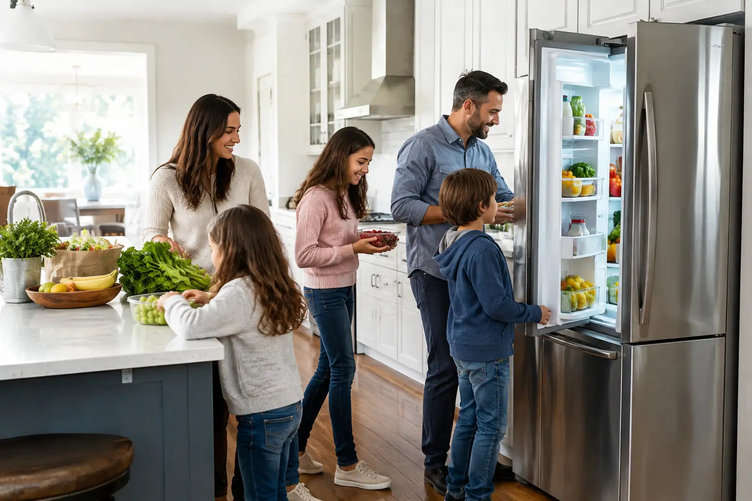 Best Refrigerator for Large Family Households