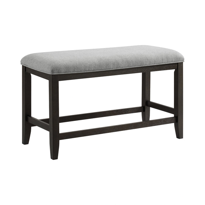 Elodie Counter Height Dining Set in Charcoal