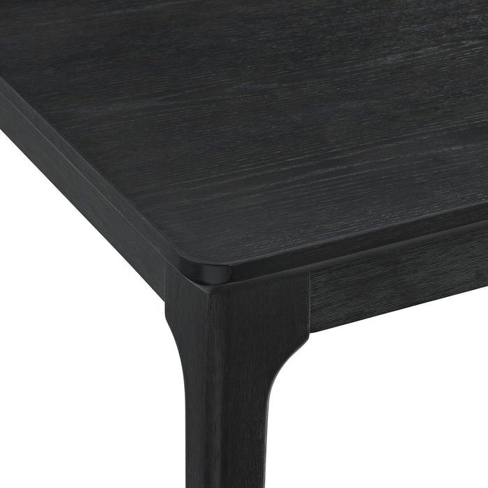 Garcia 5PC Counter Set with Table and 4 Chairs in Black
