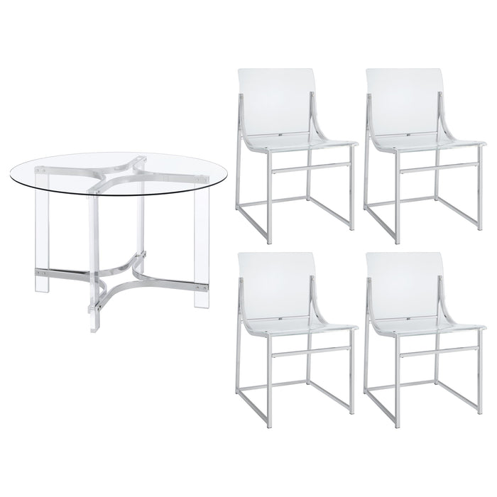 Keeling 5 Pc Dining Set - In Home Furniture (San Antonio, TX)