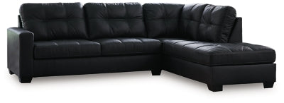 Barlin Mills Sectional with Chaise - In Home Furniture (San Antonio, TX)