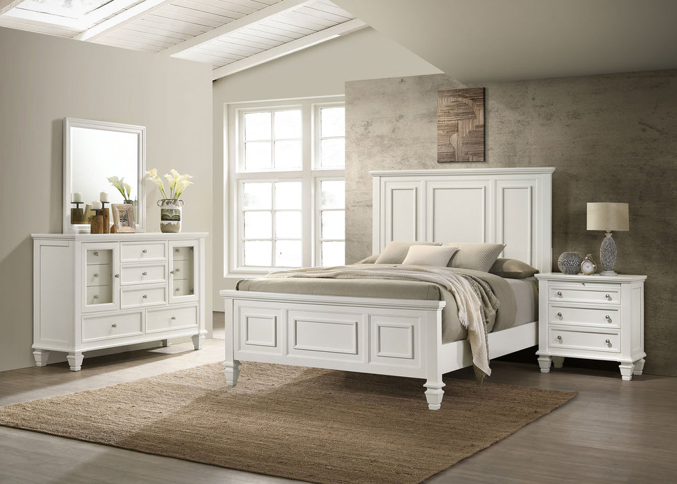 Sandy Beach 4 Pc Bedroom Set - In Home Furniture (San Antonio, TX)
