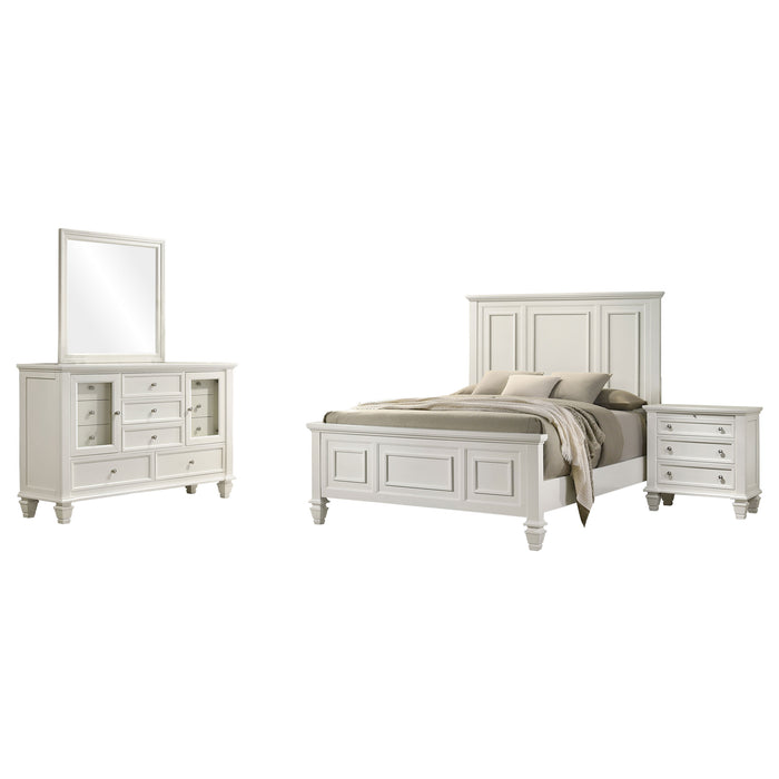 Sandy Beach 4 Pc Bedroom Set - In Home Furniture (San Antonio, TX)