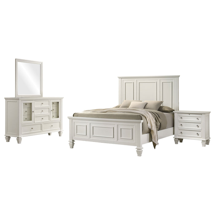 Sandy Beach 4 Pc Bedroom Set - In Home Furniture (San Antonio, TX)