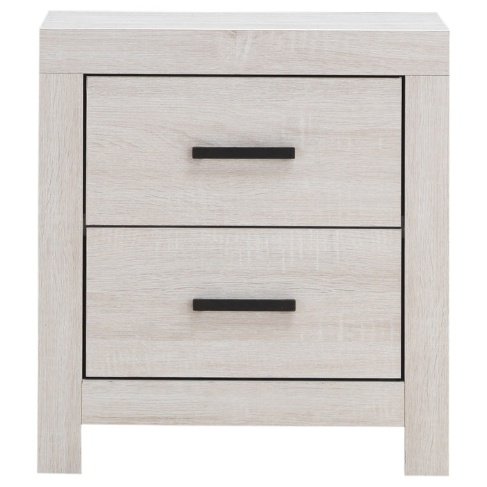 Brantford 2-drawer Nightstand Barrel Oak