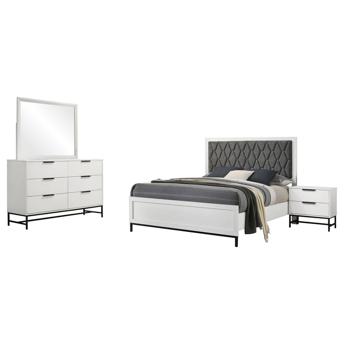 Sonora 4 Pc Bedroom Set - In Home Furniture (San Antonio, TX)