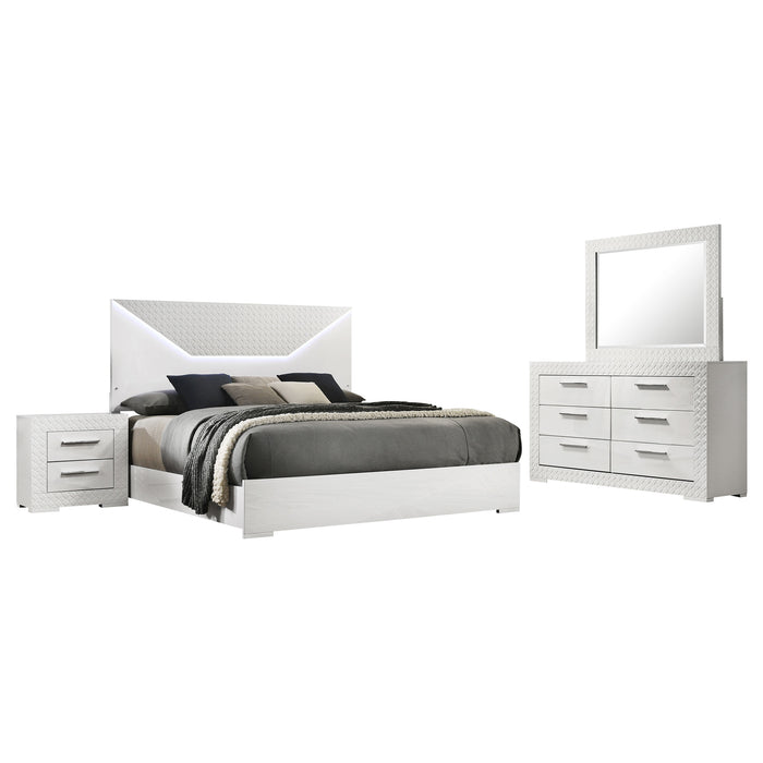 Ives 4 Pc Bedroom Set - In Home Furniture (San Antonio, TX)