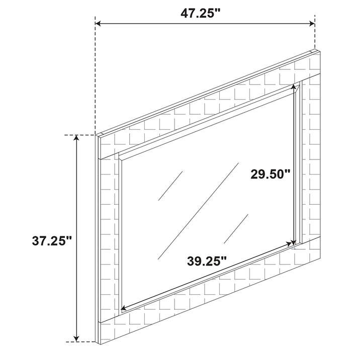 Ives 4 Pc Bedroom Set - In Home Furniture (San Antonio, TX)