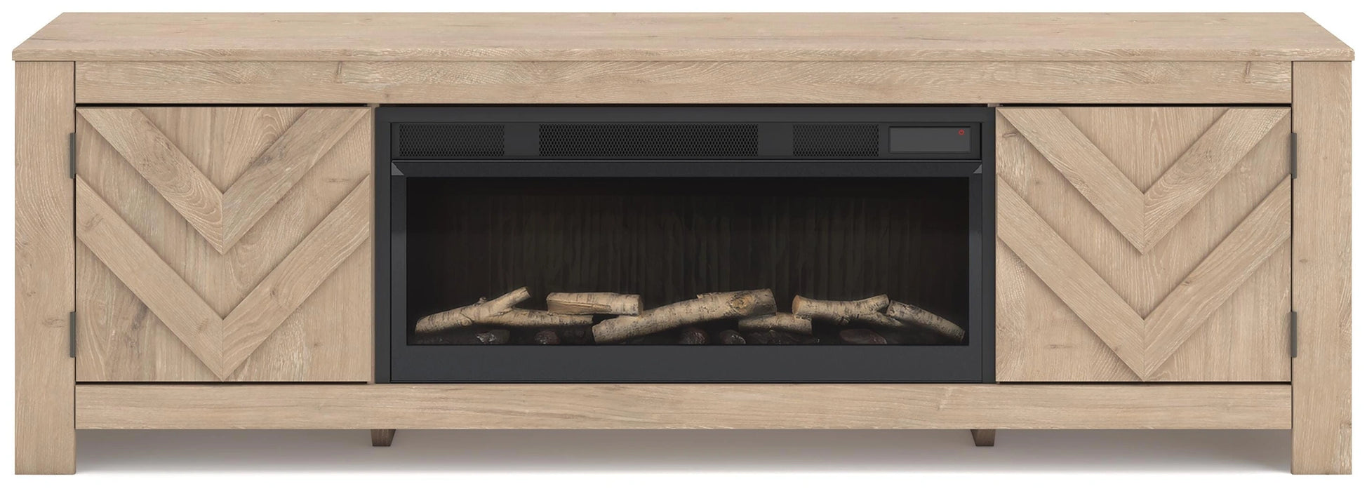 Cayboni 71" TV Stand with Electric Fireplace - In Home Furniture (San Antonio, TX)