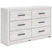 Cayboni Dresser and Mirror - In Home Furniture (San Antonio, TX)