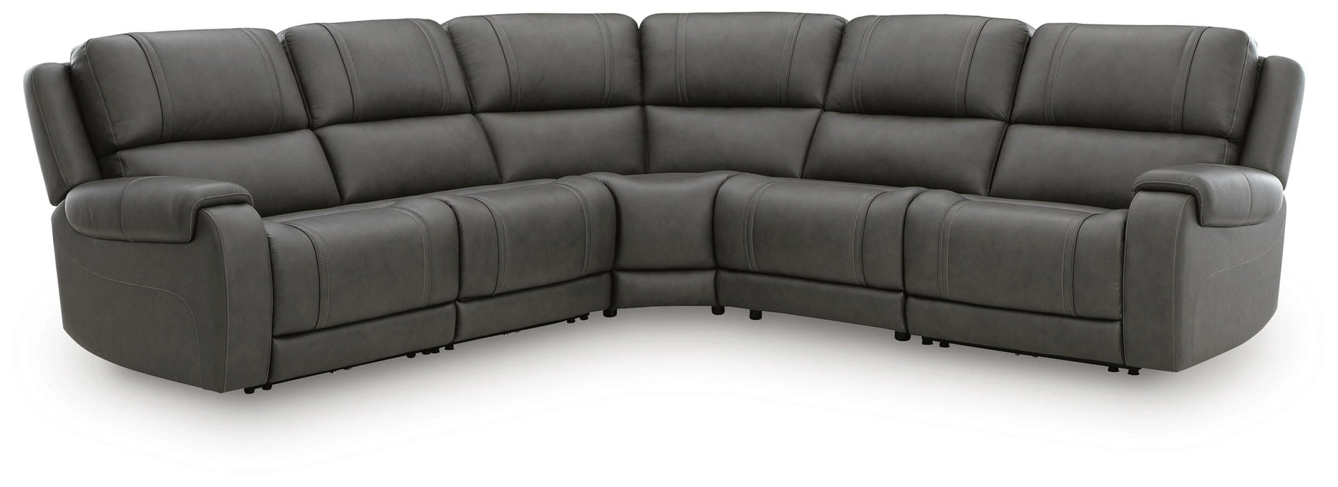 5Z - Pittson Power Reclining Sectional - In Home Furniture (San Antonio, TX)
