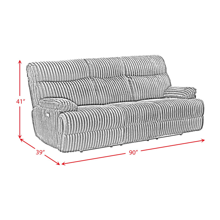 Admiral Living Room Set in Masis Black