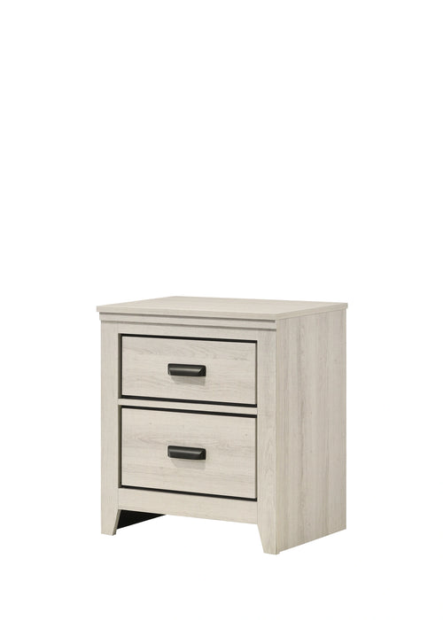 Carter Nightstand White
