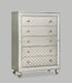 Crown Mark Furniture Cristian 5 Drawer Chest in Beige image