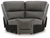 5Z - Pittson Power Reclining Sectional - In Home Furniture (San Antonio, TX)