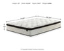 Chime 12 Inch Hybrid Mattress in a Box - In Home Furniture (San Antonio, TX)