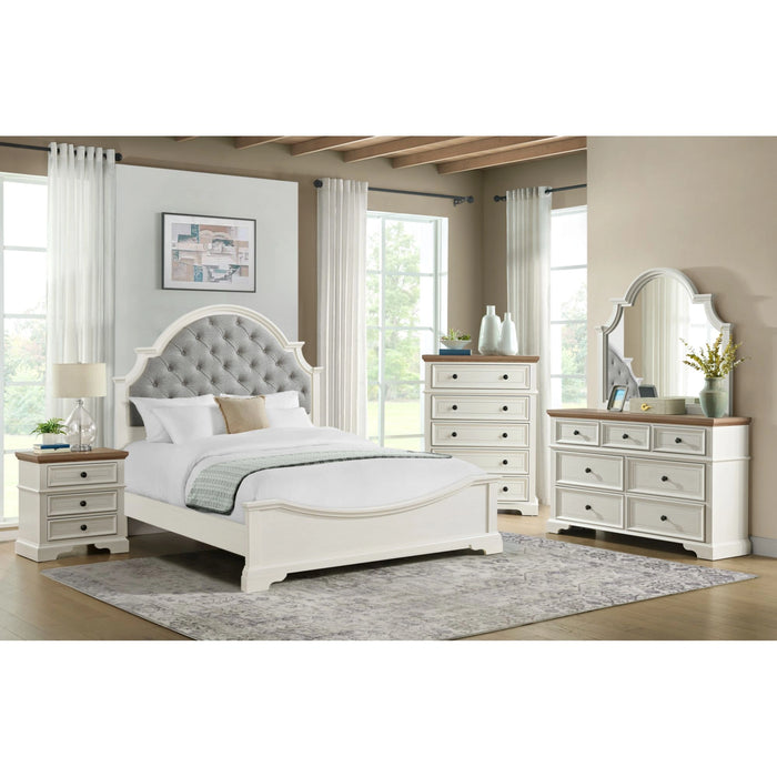 Eastwood Youth UPH Bedroom Set in Off-White
