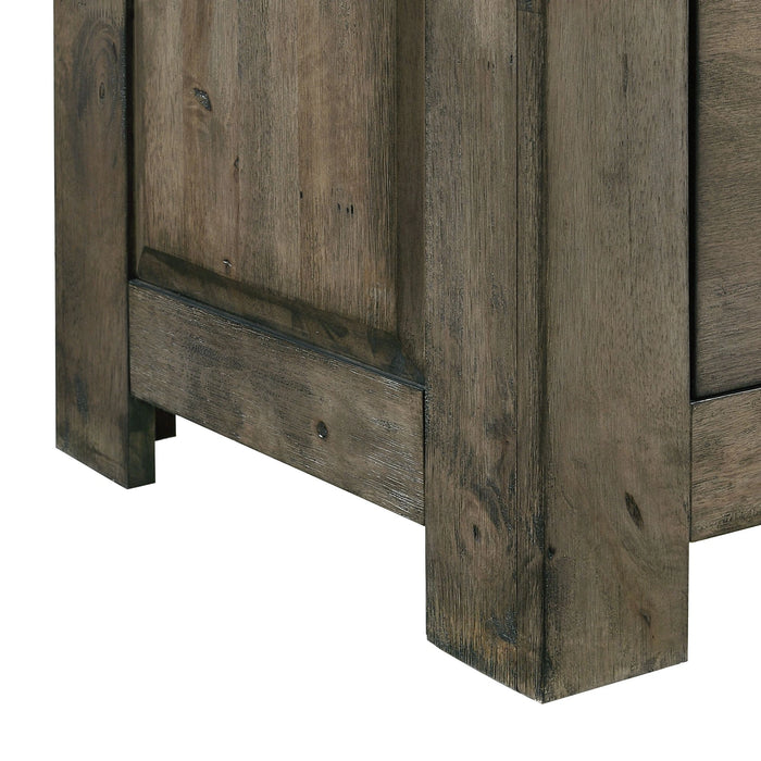 Maverick Panel Bedroom Set in Antique Grey