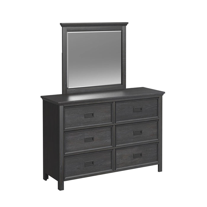Hampton Kids Dresser and Mirror Set