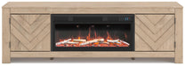 Cayboni 71" TV Stand with Electric Fireplace - In Home Furniture (San Antonio, TX)