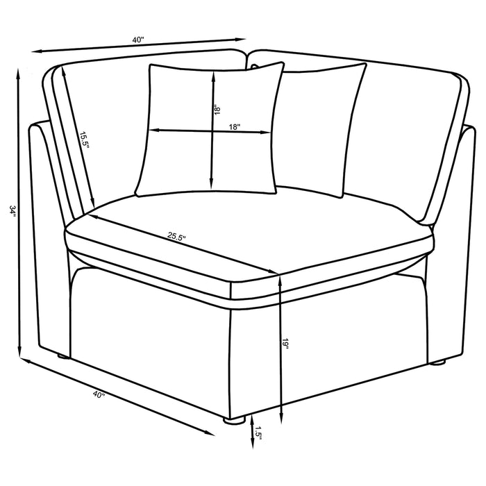 Hobson Recliner Sectionals