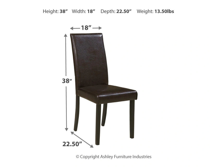 Kimonte Dining Chair - In Home Furniture (San Antonio, TX)