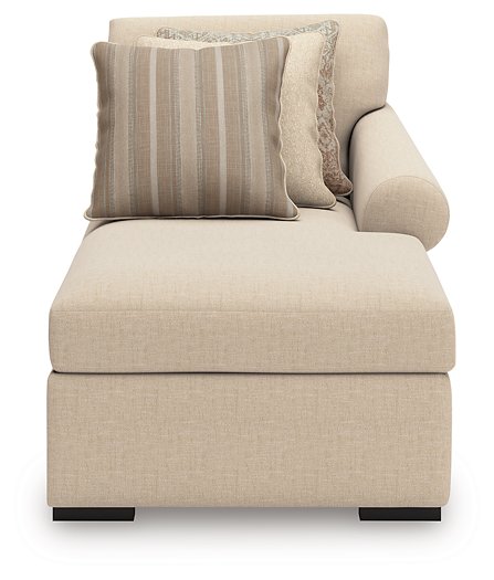 LadyMae Sectional with Chaise - In Home Furniture (San Antonio, TX)