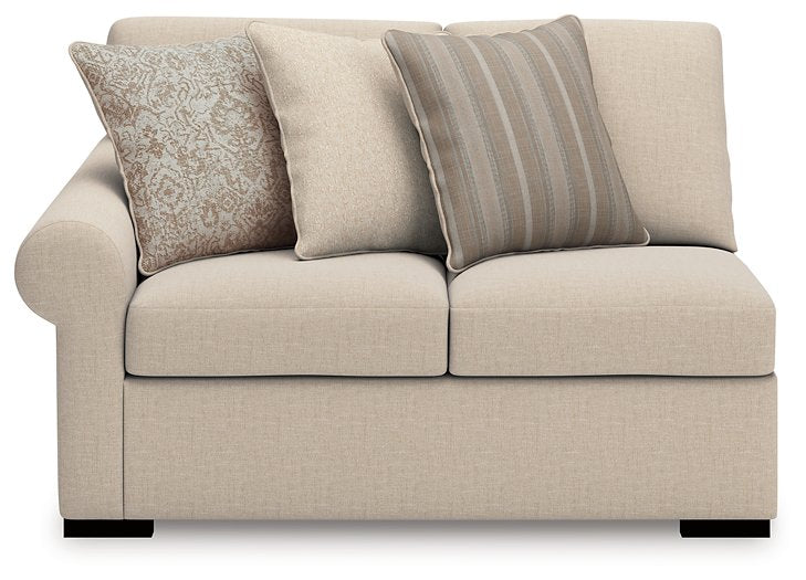 LadyMae Sectional with Chaise - In Home Furniture (San Antonio, TX)