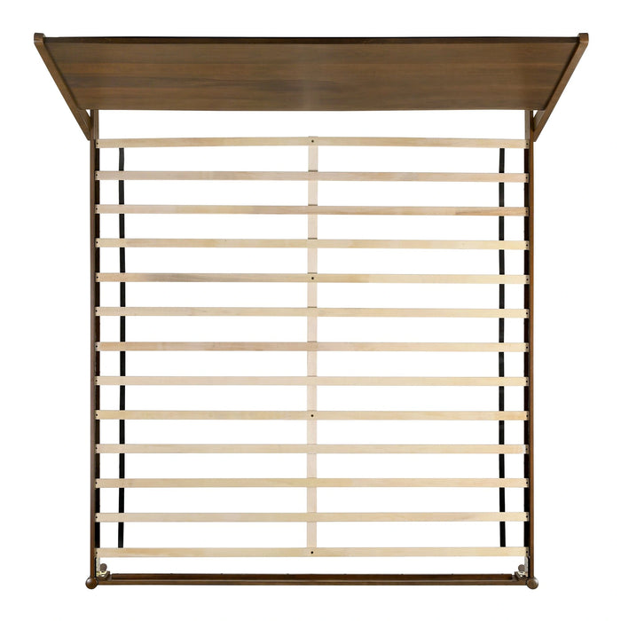 Malibu Panel Bedroom Set in Walnut