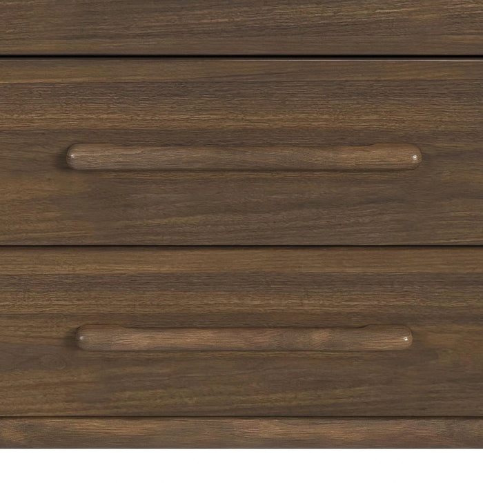 Brisbane Dresser with LED in Brown
