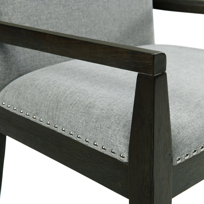 Donovan Dining Set in Gray