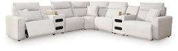 Modmax II Power Reclining Sectional with Audio Consoles - In Home Furniture (San Antonio, TX)