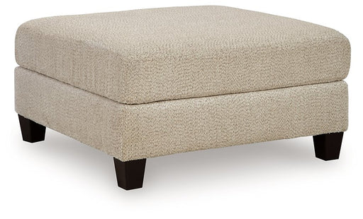 Steelwater Retreat Oversized Accent Ottoman - In Home Furniture (San Antonio, TX)