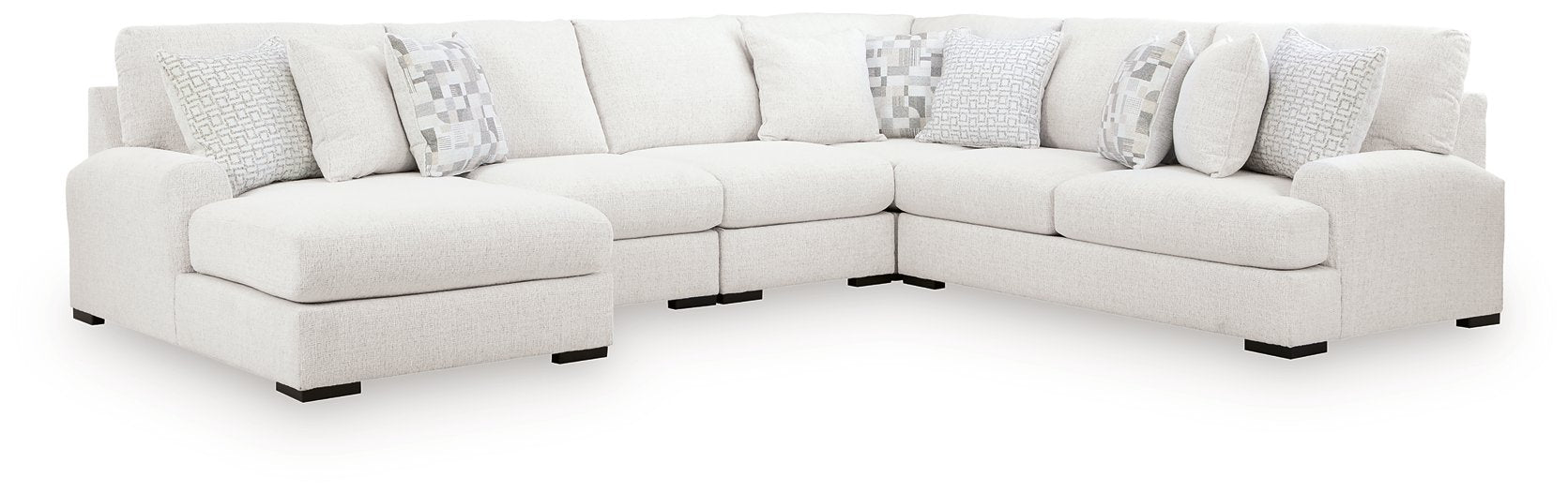 Misty-Lakes Sectional with Chaise - In Home Furniture (San Antonio, TX)