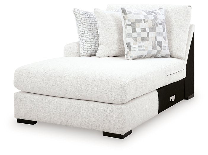 Misty-Lakes Double Chaise Sectional - In Home Furniture (San Antonio, TX)