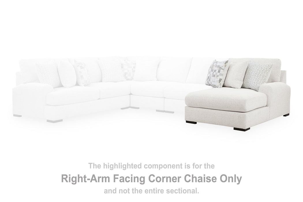 Misty-Lakes Double Chaise Sectional - In Home Furniture (San Antonio, TX)