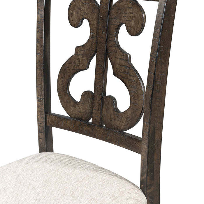 Stone Round Dining Set-Round Table & Chairs