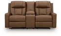 Mackmenville Reclining Loveseat with Console - In Home Furniture (San Antonio, TX)