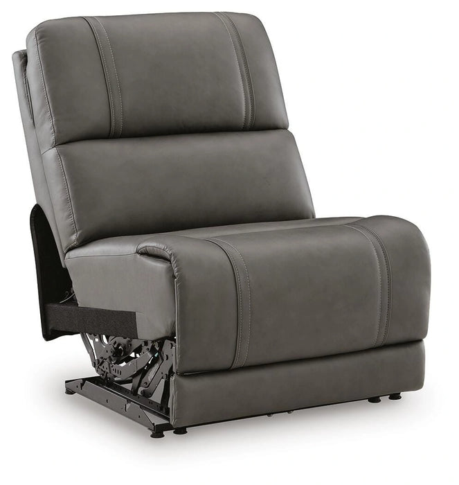 5Z - Pittson Power Reclining Sectional - In Home Furniture (San Antonio, TX)