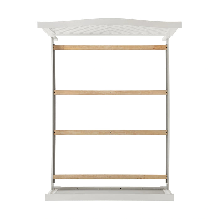 Kona Panel Bed in White