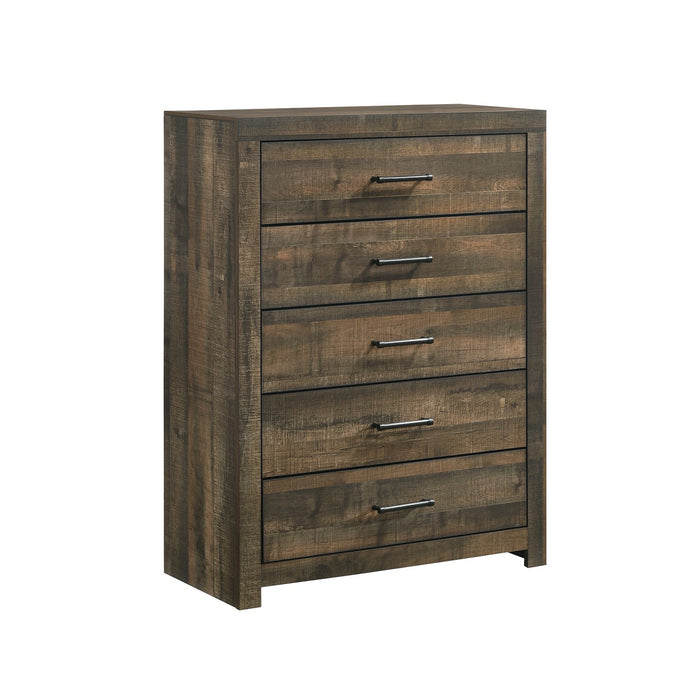 Bailey Bookcase Panel Bedroom Set with Bluetooth