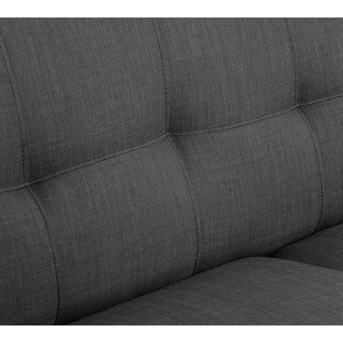 Hadley 4480 KD Sofa Heirloom Charcoal w/No Pillows