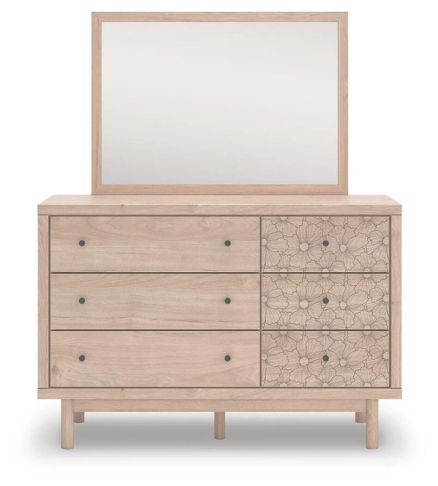 Arloster Dresser and Mirror - In Home Furniture (San Antonio, TX)
