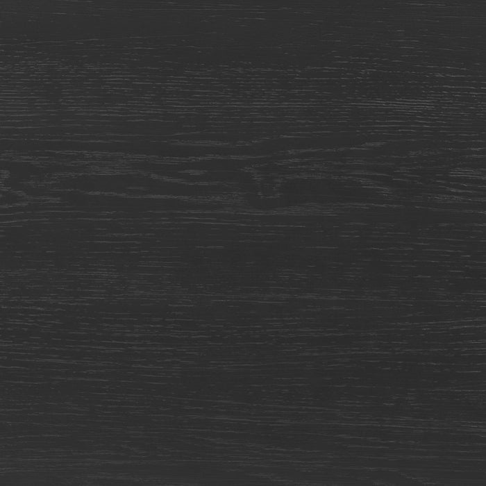 Portland Square Back Barstool with Grey Fabric in Black (2 Per Carton)