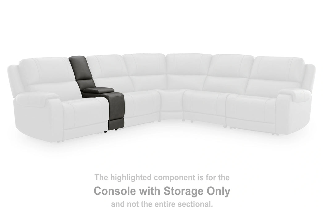 5Z - Pittson Power Reclining Sectional - In Home Furniture (San Antonio, TX)
