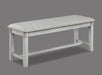 Clara Bench Drift Wood Color - In Home Furniture (San Antonio, TX)