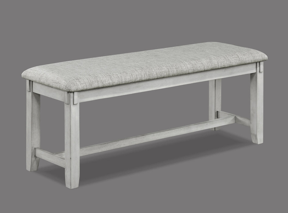 Clara Bench Drift Wood Color - In Home Furniture (San Antonio, TX)