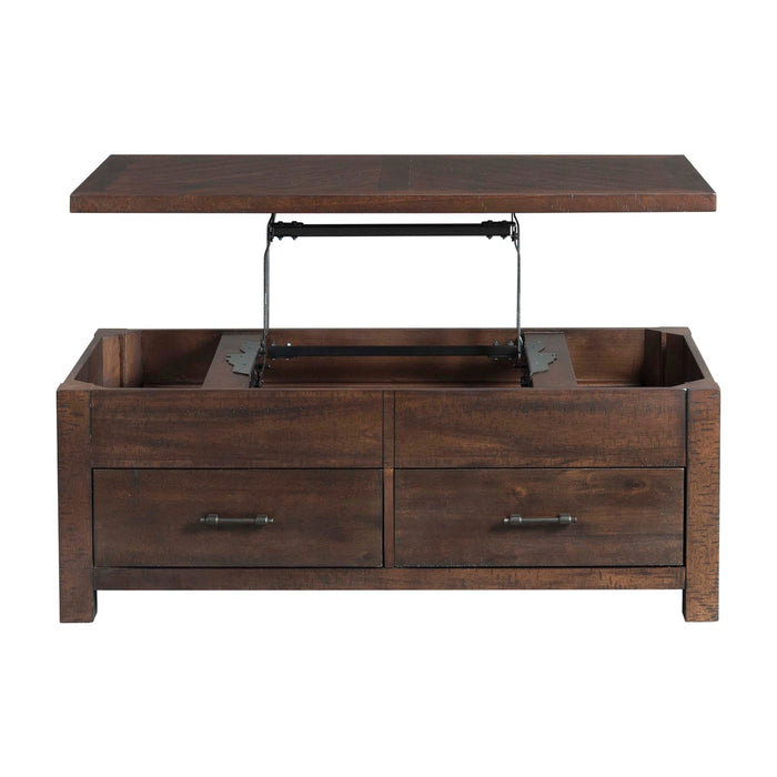 Jax Coffee Table W/Lift Top in Cherry