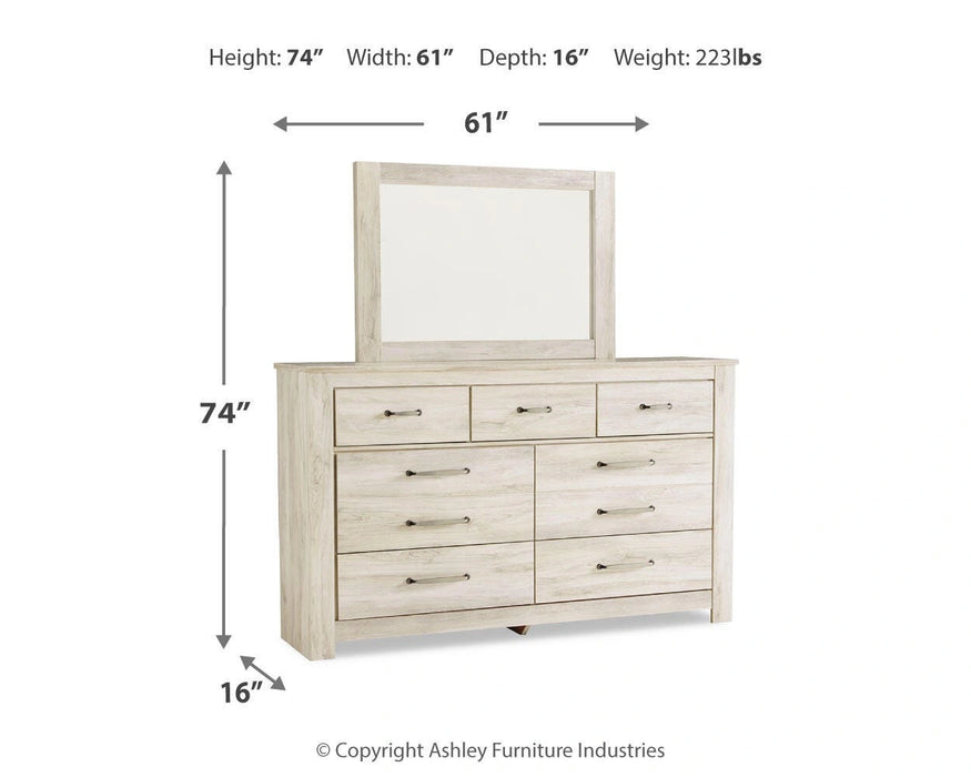 Bellaby Dresser and Mirror - In Home Furniture (San Antonio, TX)