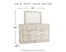 Bellaby Dresser and Mirror - In Home Furniture (San Antonio, TX)
